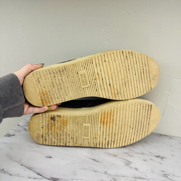 Vegetarian Shoes Gray Slip On Faux Suede Loafers Men’s Size 8.5 - Picture 8 of 10